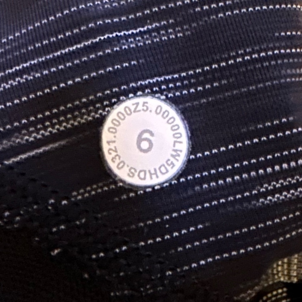 Lululemon Power Thru High-Rise Tights 25" in Heathered Black - Picture 9 of 9